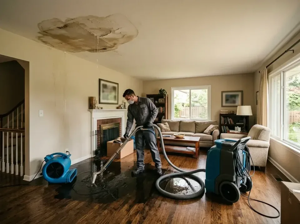 attic-pipe-burst-ceiling-drip-008 — frequently asked questions, Water Damage Restoration & Carpet Care in Greenville, OH